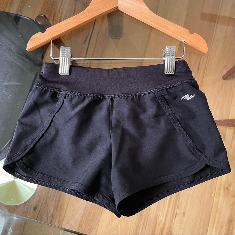 3/$20💥NEW Athletic Dolphin Shorts, Classic Black, Integrated Panty, Lightweight
